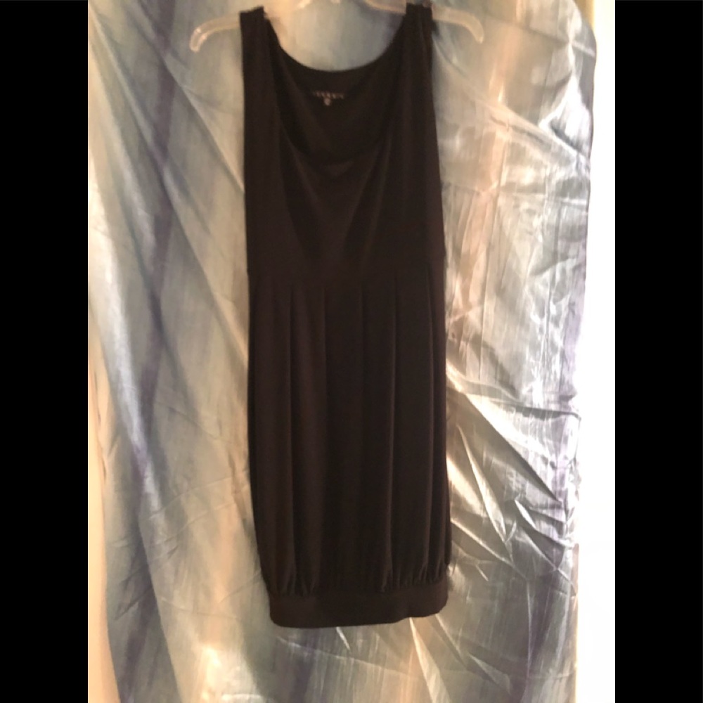 Cute Black Tank dress w/ drop waist